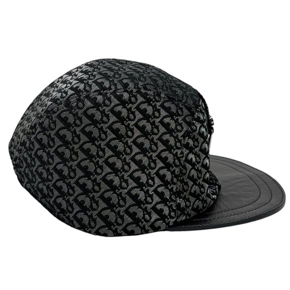 Christian Dior Vintage Trotter Monogram Cap #57 Silver Glitter Polyester[102026] main image 6